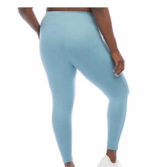 Danskin Ladies' Brushed Legging XXL Blue - Picture 3 of 9